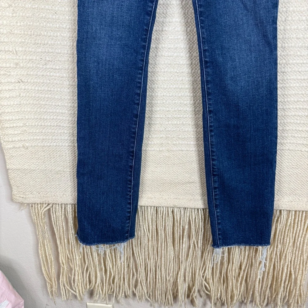 FAVORITE DAUGHTER Dallas wash The Valentina Shortie super high rise jean SIZE 25 - Picture 3 of 11